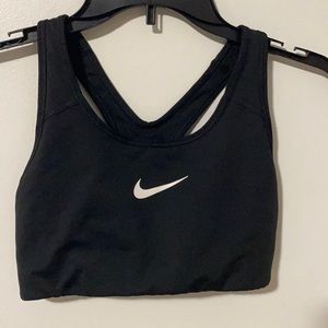 Nike women’s black sports bra
